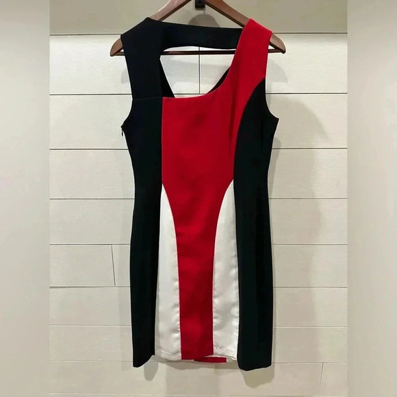 Cartise Red/Black/White Dress- size 6 - Picture 4 of 7